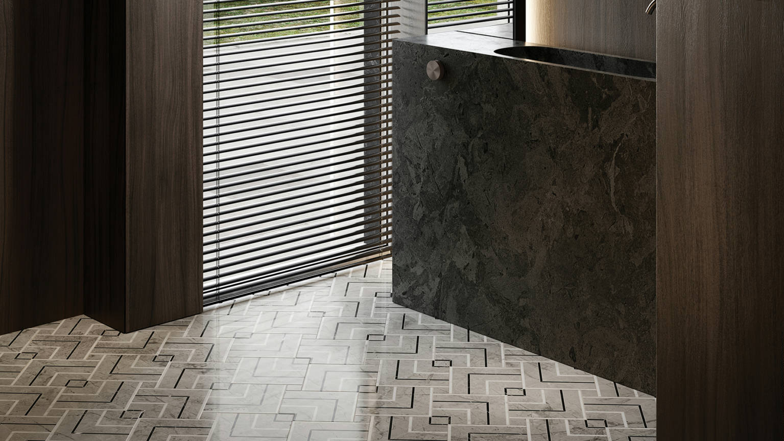 Luxury Roma Argento Picco Mosaic 2 | Garcia Imported Tile