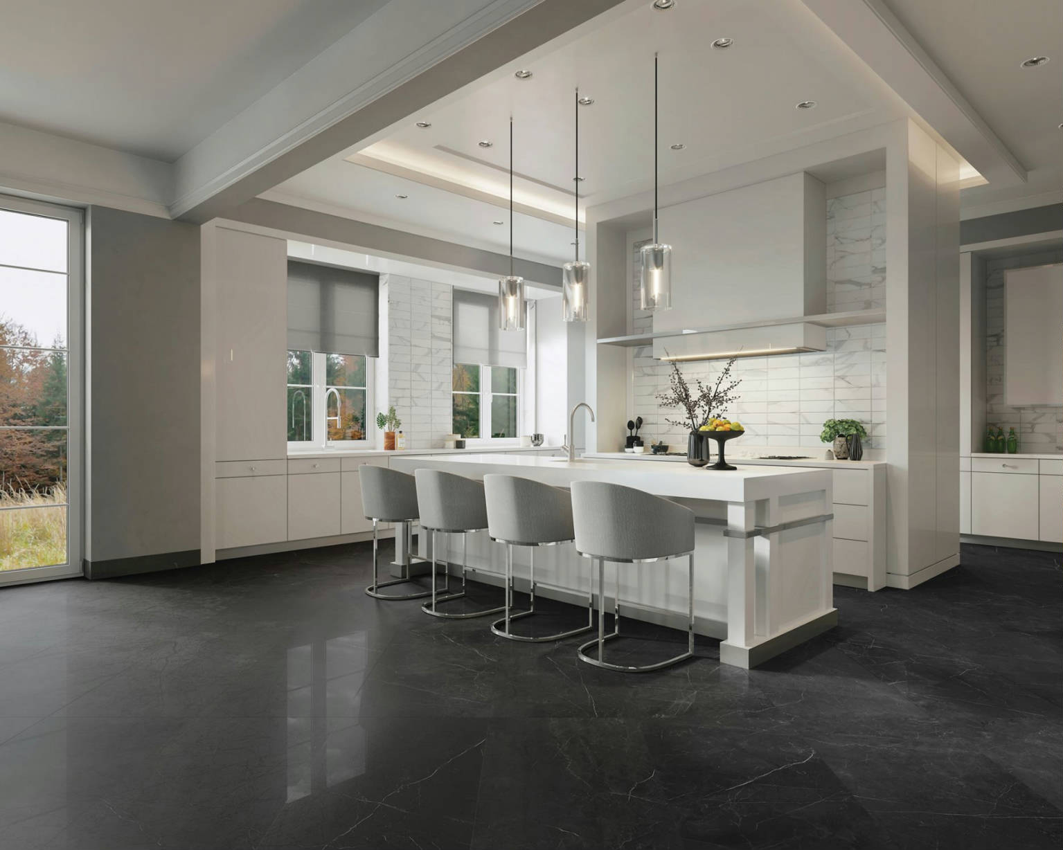 Luxury Tivoli Nero | Garcia Imported Tile