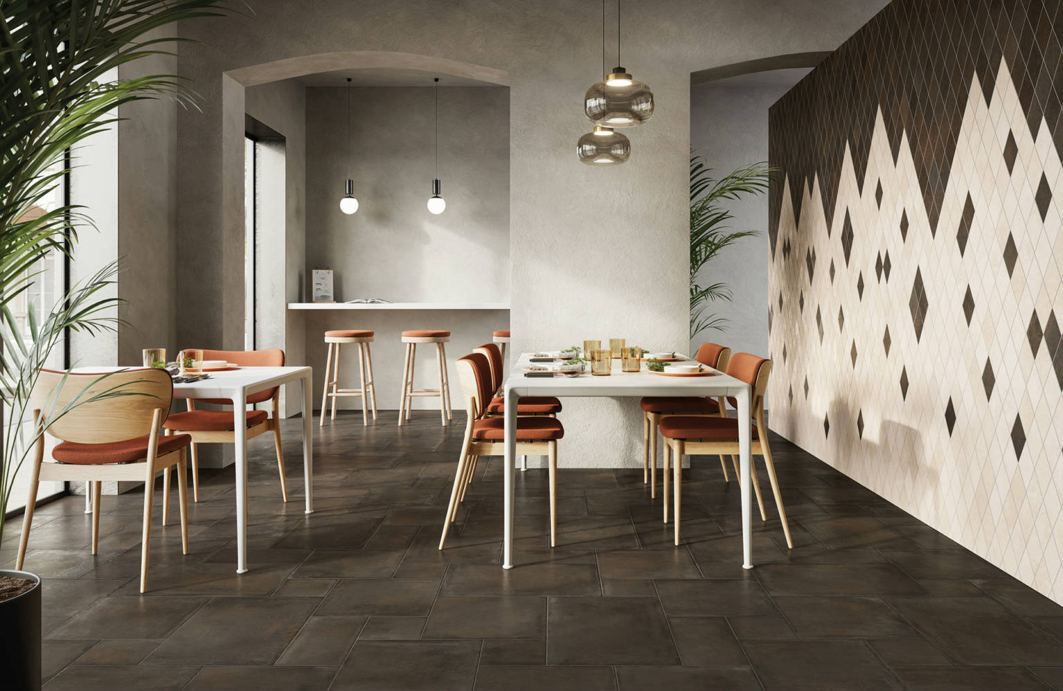Charleston Citadel Chocolate Modular | Garcia Imported Tile