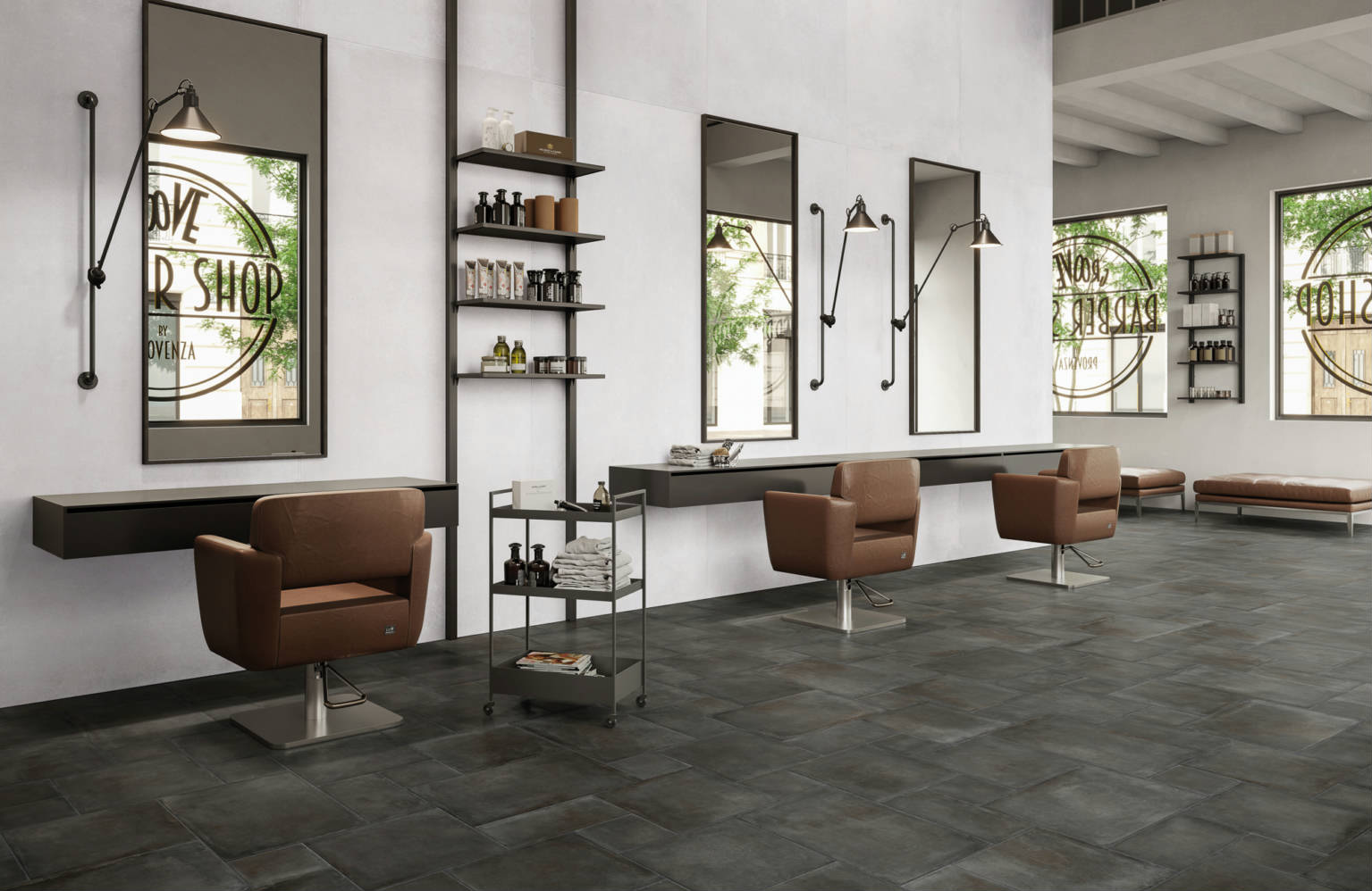Charleston Palms Steel Modular 3 | Garcia Imported Tile