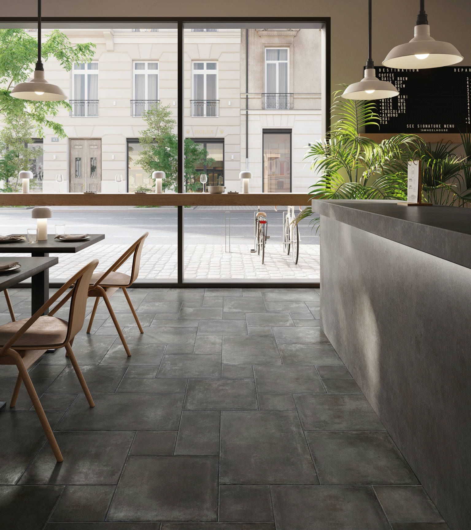 Charleston Palms Steel Modular | Garcia Imported Tile