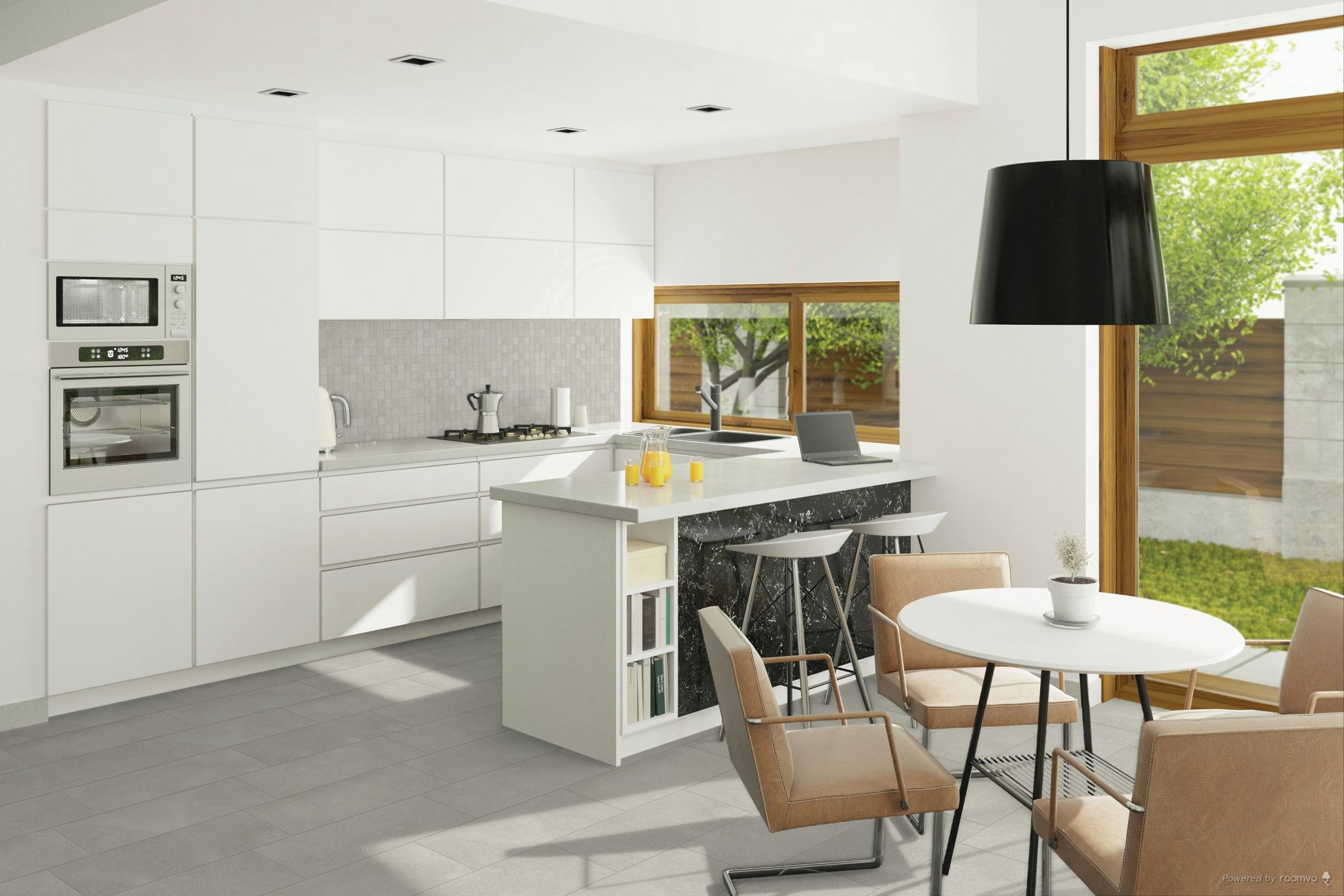 Madison 12x24 and 2x2 Glacier Matte 2 | Garcia Imported Tile